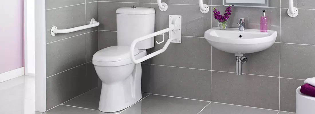 Modern Handicap Bathroom Solutions with Safety Features in Kendall, FL